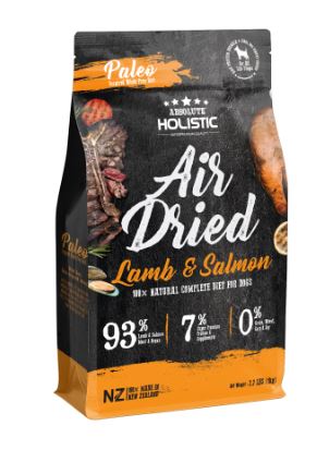 Absolute Holistic Air Dried Lamb & Salmon Dog Food 1Kg