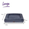 Wombat Dog Bed - Dusk Large