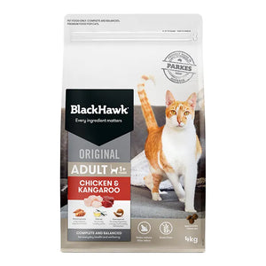 Black Hawk Cat Food Chicken and Kangaroo 2kg
