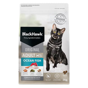 Black Hawk Cat Food Ocean Fish 2kg