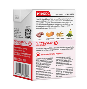 Prime100 SPD™ Slow Cooked Duck & Sweet Potato 354g