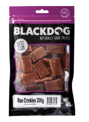 BlackDog Dog Treats BlackDog Roo Crinkles 200g