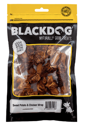BlackDog Dog Treats BlackDog Sweet Potato & Chicken Wrap 150g