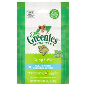 Greenies Cat Treats Greenies Feline Catnip 60G