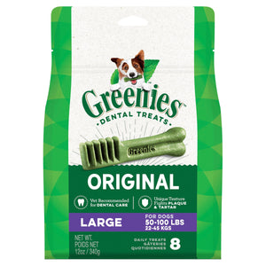 Greenies Dog Treats Default Greenies Treat Pack Large 340Gm