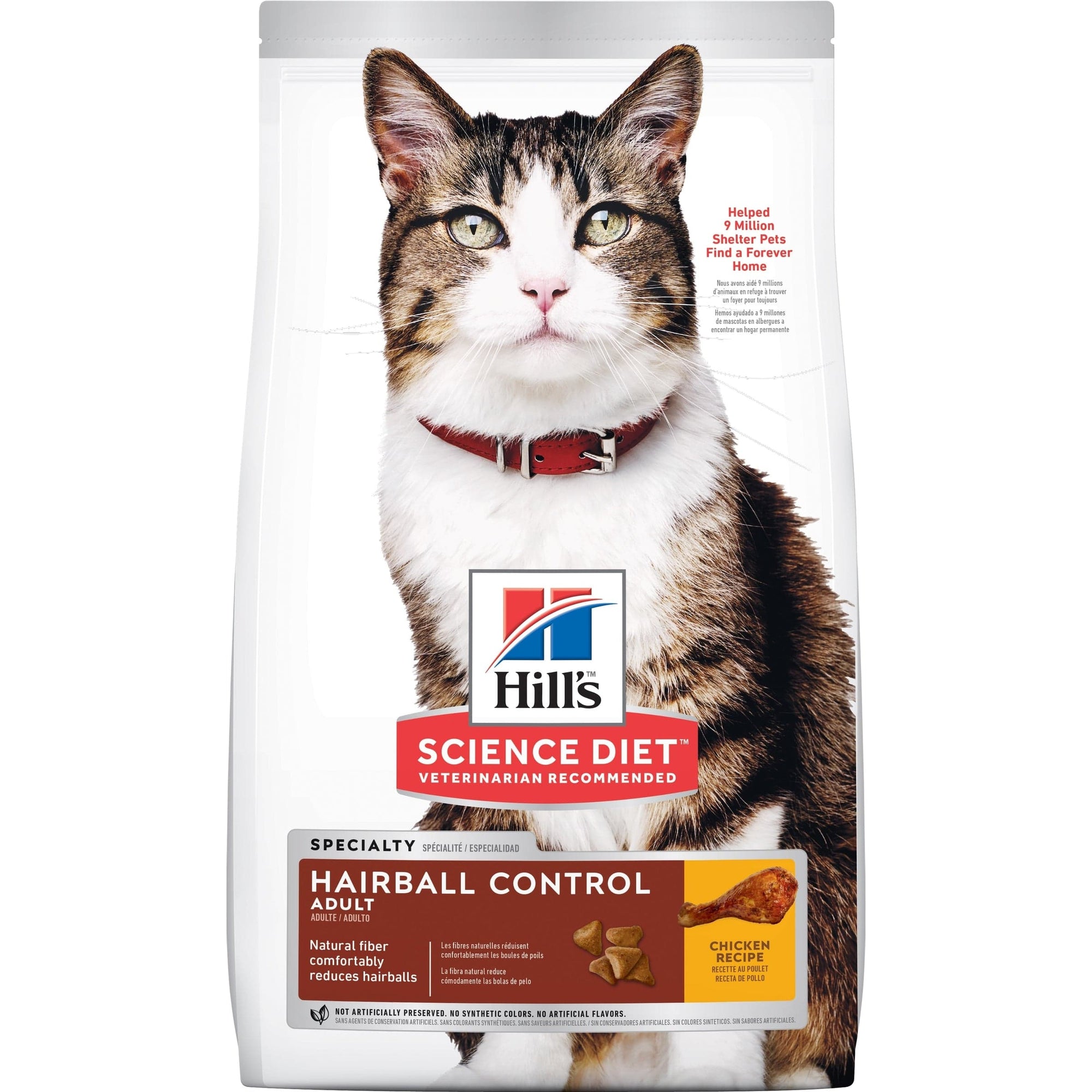 Hill's Cat Dry Food Hill's Science Diet Feline Hairball Control 4kg