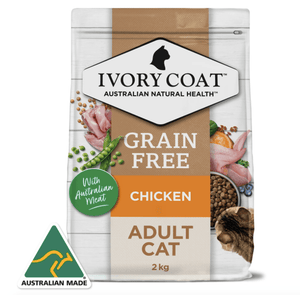 Ivory Coat Cat Dry Food Ivory Coat Grain Free Cat Chicken 2Kg