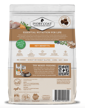 Ivory Coat Dog Dry Food Ivory Coat Grain Free Adult Dog Chicken 2Kg