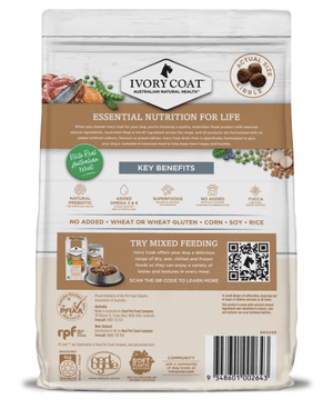 Ivory Coat Dog Dry Food Ivory Coat Grain Free Lamb and Sardine 2kg