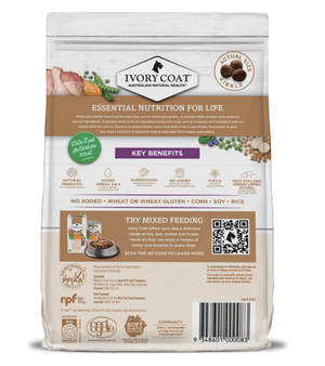 Ivory Coat Dog Dry Food Ivory Coat Grain Free Senior Fat Reduced Turkey 2kg