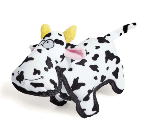 Kazoo Dog Toy Furries Tough Cow Dog Toy Medium