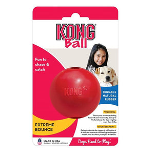 KONG Solid Ball Rubber Dog Toy