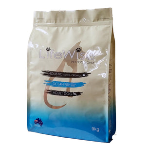 LifeWise Dog Dry Food Lifewise Ocean Fish Small Bites 9kg