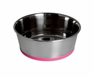 Pappy Dog Food & Water Bowls Rogz Stainless Steel Slurp Bowl Large 57.5oz