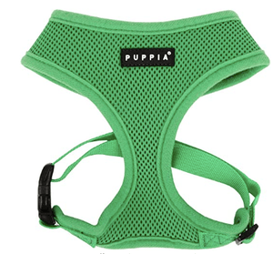 Puppia Dog Collars, Leads & Harnesses Green Puppia Soft Harness Large