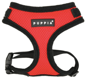 Puppia Dog Collars, Leads & Harnesses Red Puppia Soft Harness Large