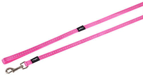 Rogz Dog Collars, Leads, Harness & Muzzles Default Nitelife Lead Pink