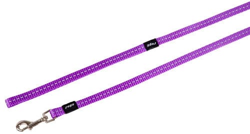 Rogz Dog Collars, Leads, Harness & Muzzles Default Nitelife Lead Purple