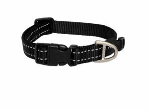 Rogz Dog Collars, Leads & Harnesses Black Rogz Classic Collar Extra Large 43-70cm