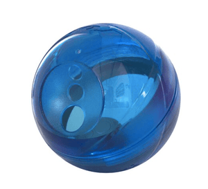 Rogz Dog Toy Rogz Tumbler Treat Dispenser Ball Blue
