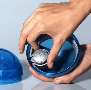 Rogz Dog Toy Rogz Tumbler Treat Dispenser Ball Blue