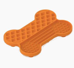 Tasty Bone Dog Food & Water Bowls Lik Mat Tasty Bone Large