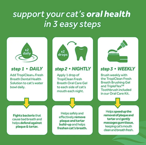 Tropiclean Cat Health & Protection Tropiclean Fresh Breath Water Additive Cat 473ml