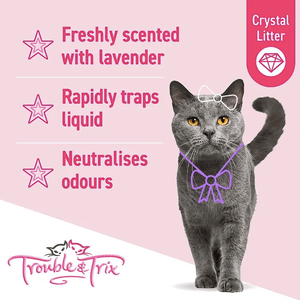 Trouble Trix Cat Litter & Trays Trouble Trix Crystal Litter 15L