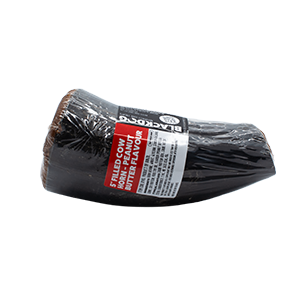 BlackDog 5″ FILLED COW HORN – Bacon Flavour