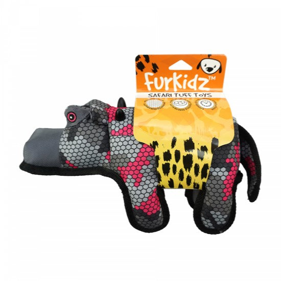 Furkidz Safari Tuff Hippo