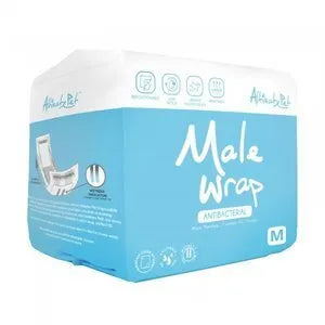 Altimate Pet Antibacterial Male Wrap Medium Breed 9pcs