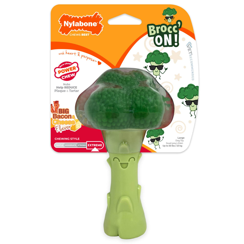 Power Chew Broccoli Dog Chew Toy