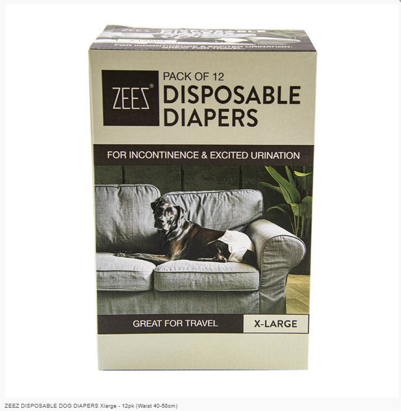 Zeez Disposable Diapers 12Pack