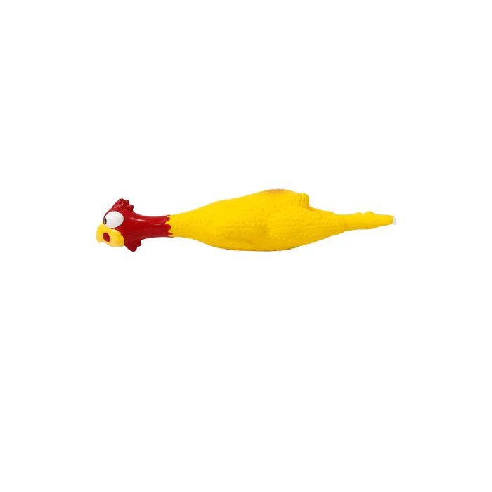 Furkidz Latex Squawking Chicken
