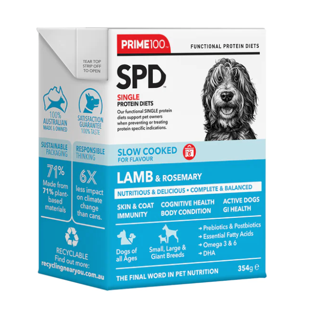 Prime100 SPD™ Slow Cooked Lamb & Rosemary 354g