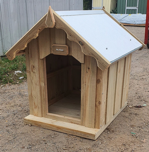 My House Kennel Medium Pitched