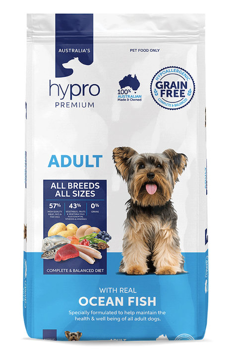 Hypro Premium Dog Food Adult Ocean Fish Grain Free 20kg