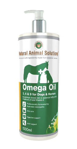 Natural Animal Solutions Omega Horse/Dog 1ltr