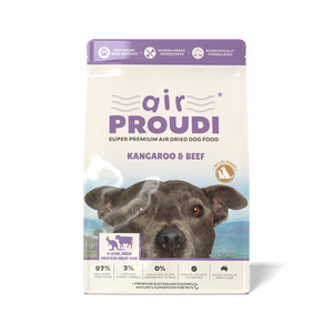 Proudi  Kangaroo & Beef Air Dried - for Dogs 400g