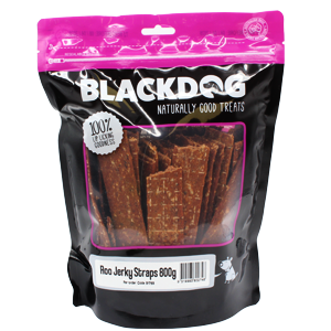 Black Dog Roo Jerky Straps 800g