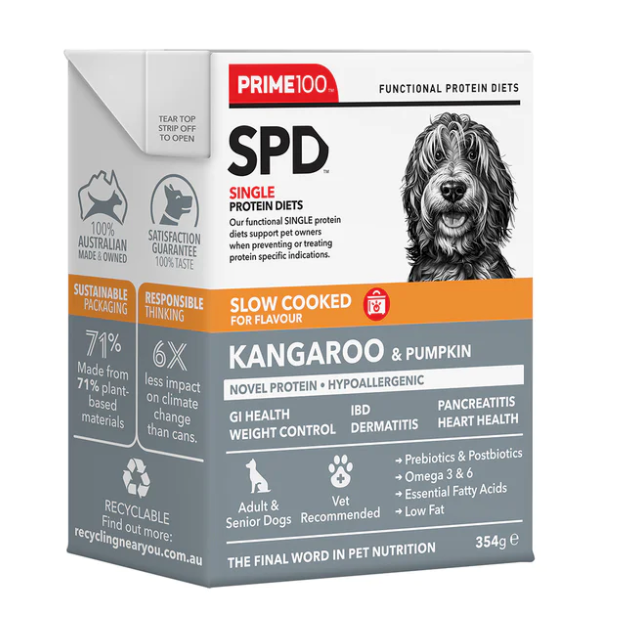 Prime100 SPD™ Slow Cooked Kangaroo & Pumpkin 354g