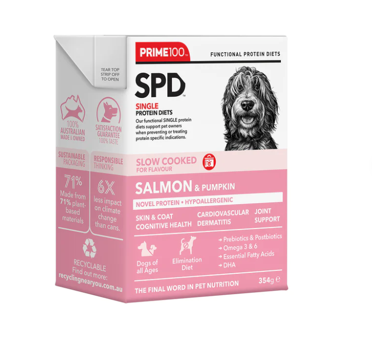 Prime100 SPD™ Slow Cooked Salmon & Pumpkin 354g