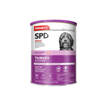 Prime100 SPD™ Air Dried Turkey & Flaxseed 600g