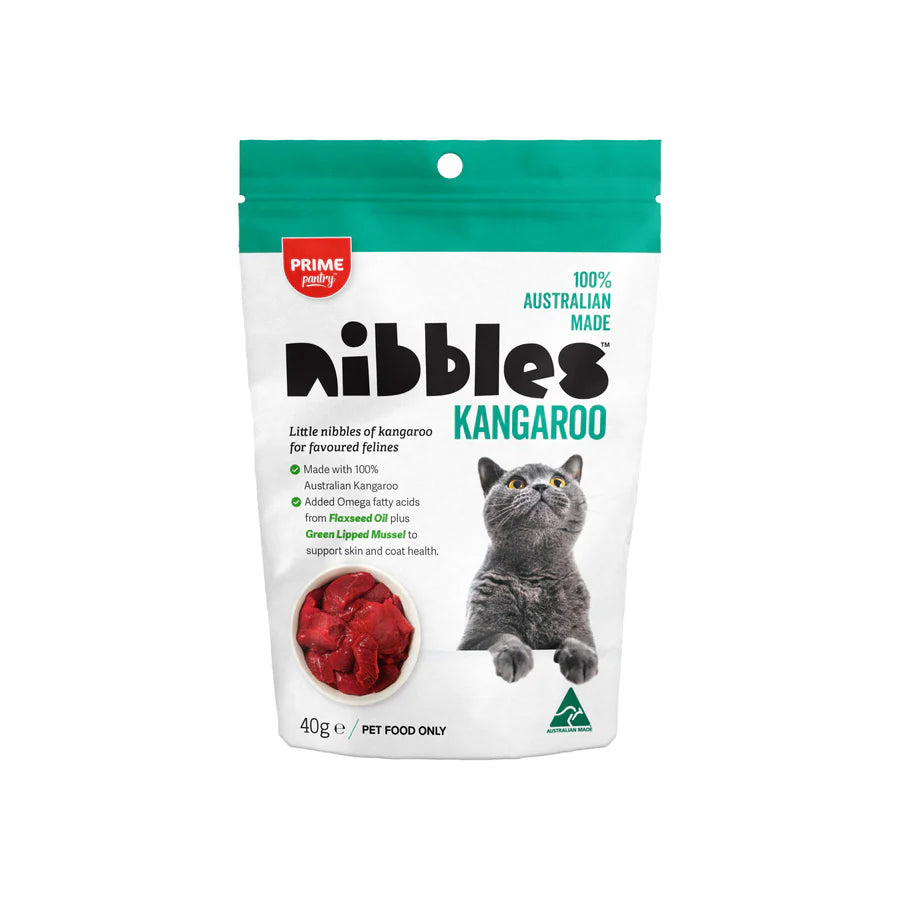 Prime 100 Nibbles Kangaroo Treats 40g