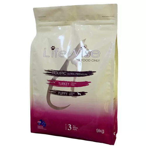 Lifewise Puppy Food Turkey and Vegetables Grain Free Small Bites Stage 3