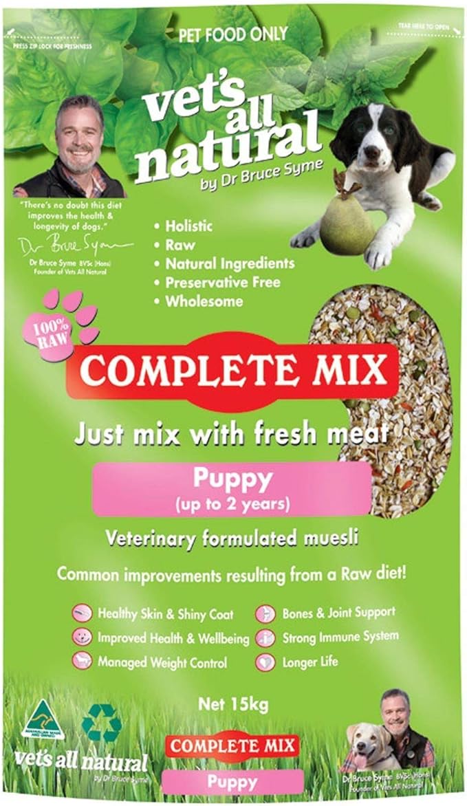 Vets All Natural Complete Puppy 15Kg