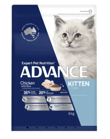 Advance Cat Dry Food Advance Kitten Chicken 3Kg