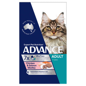 Advance Cat Wet Food Advance Cat Chicken & Salmon 7 x 85g pouches