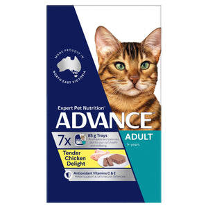 Advance Cat Wet Food Advance Cat Tender Chicken 7 x 85g pouches
