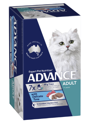Advance Cat Wet Food Advance Cat Tuna 7 x 85g pouches